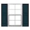 Ekena Millwork Mid-America Vinyl, Custom Two Equal Panels, Raised Panel Shutters, P21279166, PR P21279166 - alternate 1